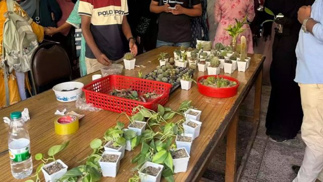 Plants fair at BAU draws enthusiastic response | University News 