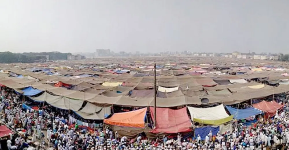 The countrys largest friday prayer today