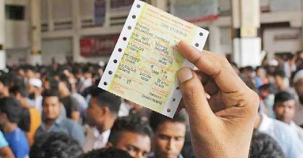 Advance train ticket sales for eid begin on may 21