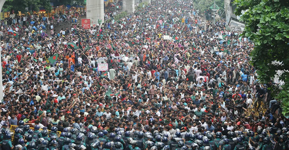 45 madrasa students lost their lives in the uprising
