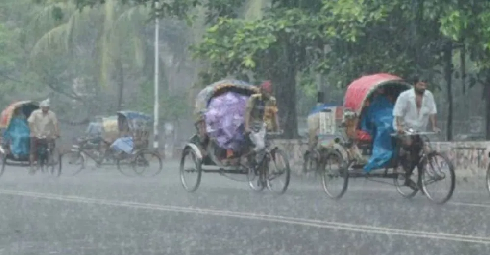 Low pressure in bay of bengal rain likely on friday