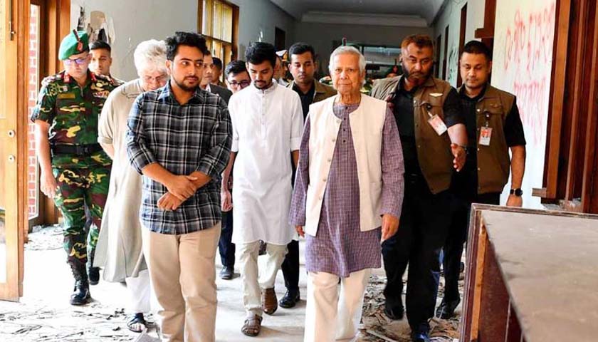 গণভবন জাদুঘরে ‌আয়নাঘরের প্রতিরূপ নির্মাণ করা উচিত: প্রধান উপদেষ্টা