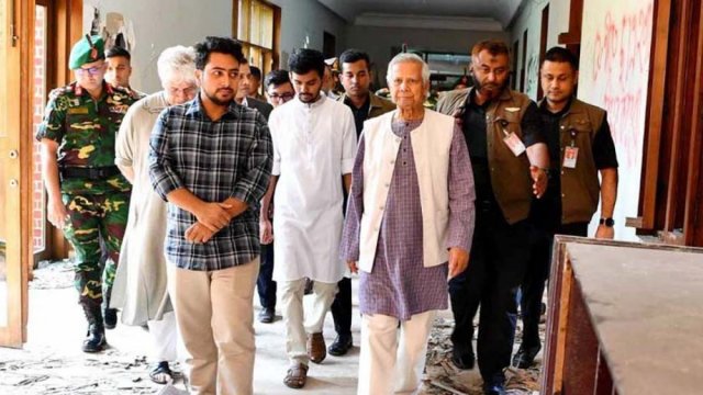 গণভবন জাদুঘরে ‌আয়নাঘরের প্রতিরূপ নির্মাণ করা উচিত: প্রধান উপদেষ্টা | অন্তর্বর্তীকালীন সরকার নিউজ 