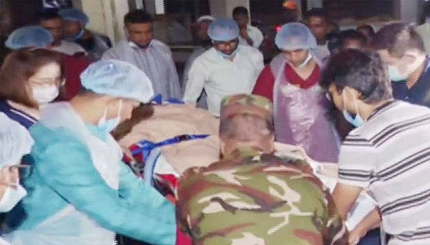 ছাত্র আন্দোলনে গু*লিবিদ্ধ হাসানকে পাঠানো হলো থাইল্যান্ড