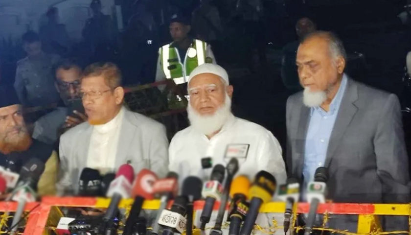জাতীয় ঐক্য তৈরিতে বিএনপির দাবির সঙ্গে একমত জামায়াত