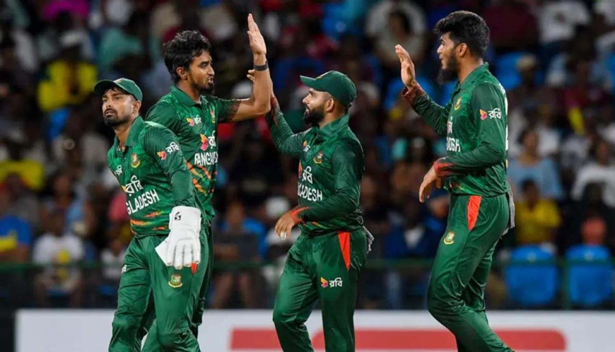 Bangladesh won the series by defeating windies