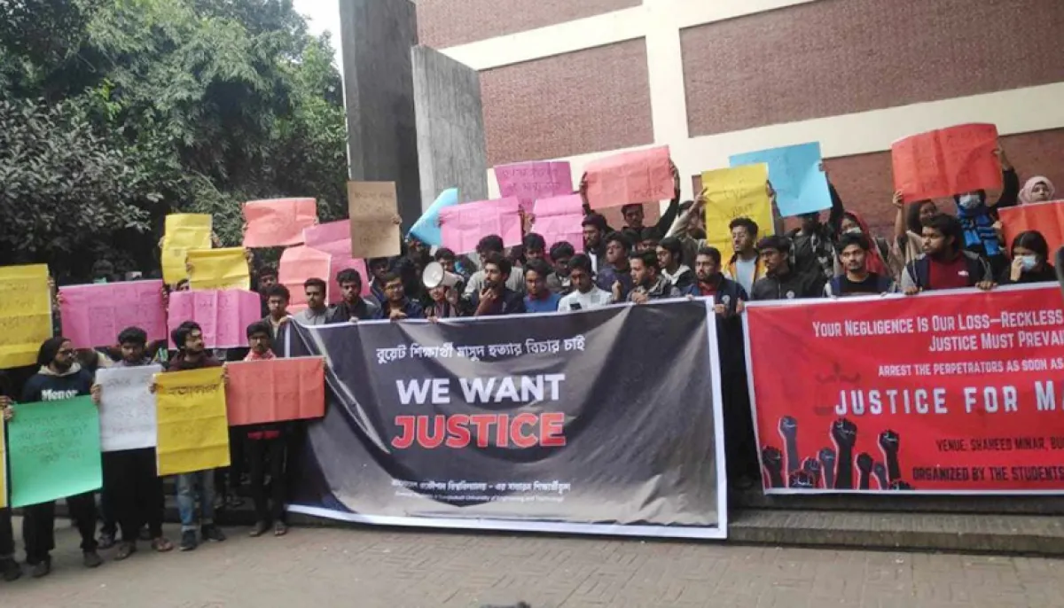 Buet students killed 5 demands of buet students to the government