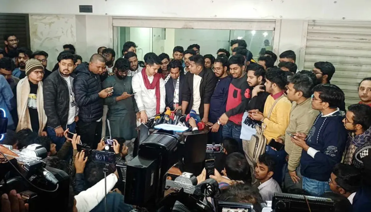 The government will issue a declaration in july march for unity at shaheed minar in the afternoon