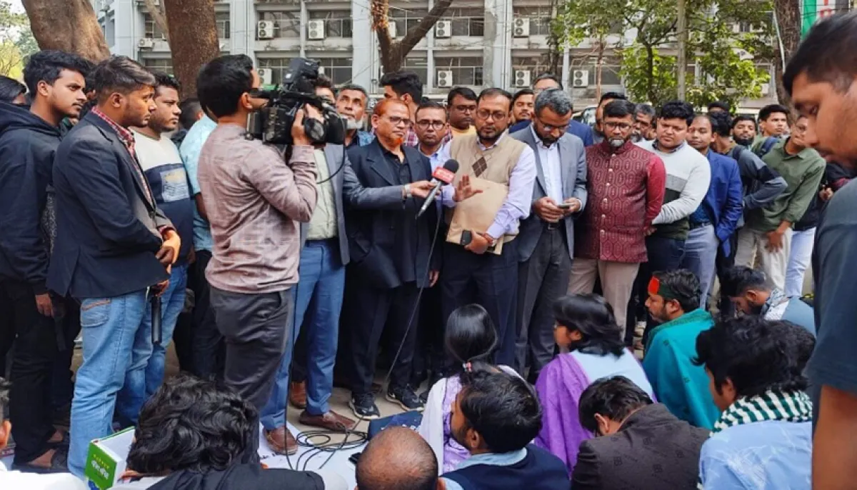 Jnu rejects the call of the teachers association of the students on hunger strike