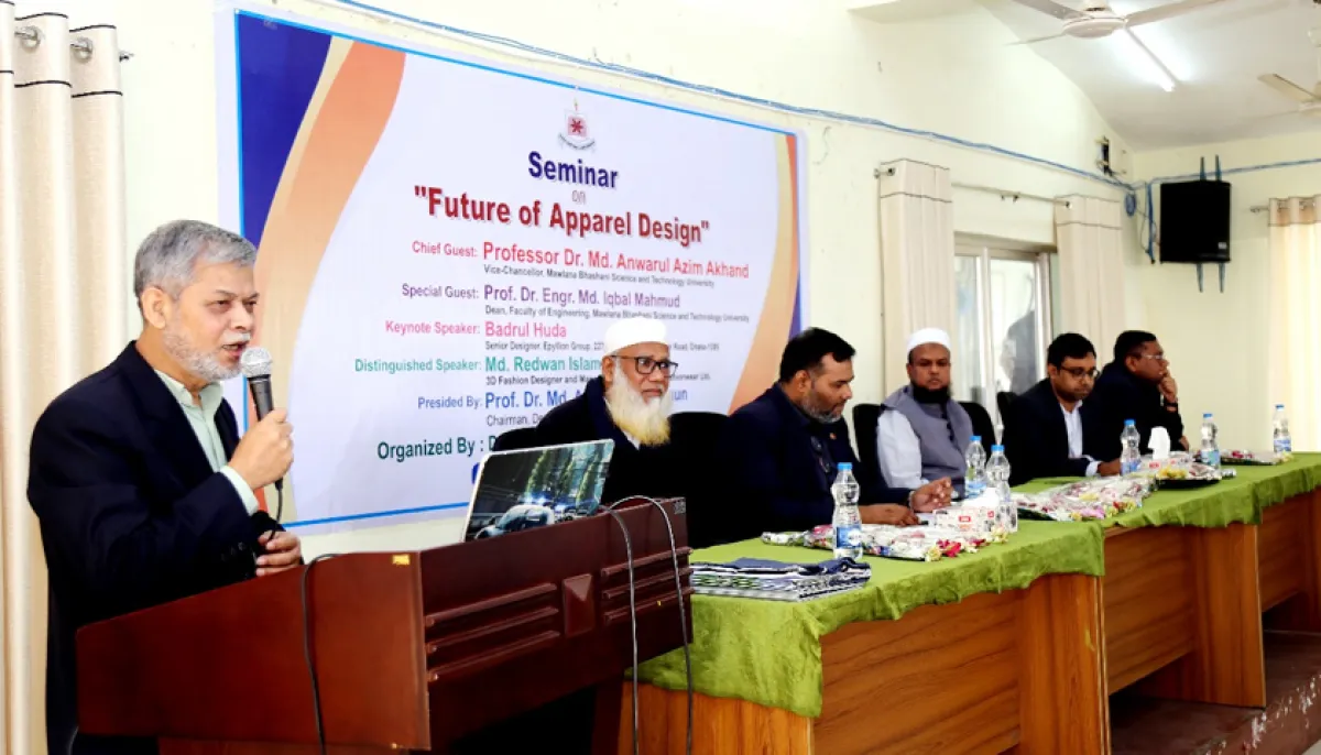 Seminar on apparel design at mavabi prabi