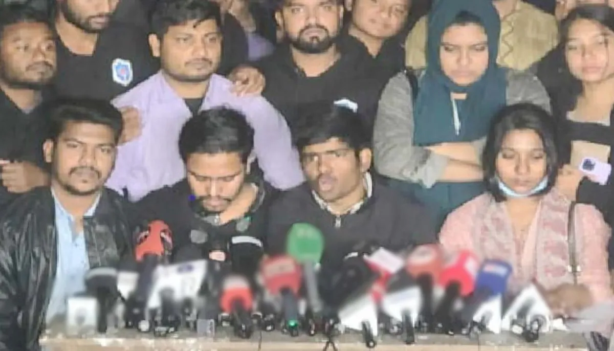 Ultimatum of seven college students adding new 5 demands
