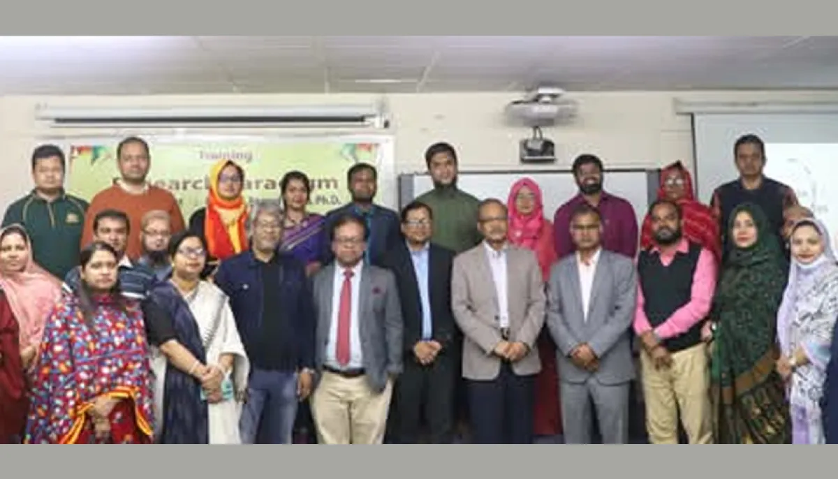 Training on research paradigm was held at jnu