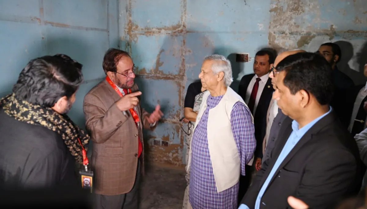 Yunus visits secret detention centres