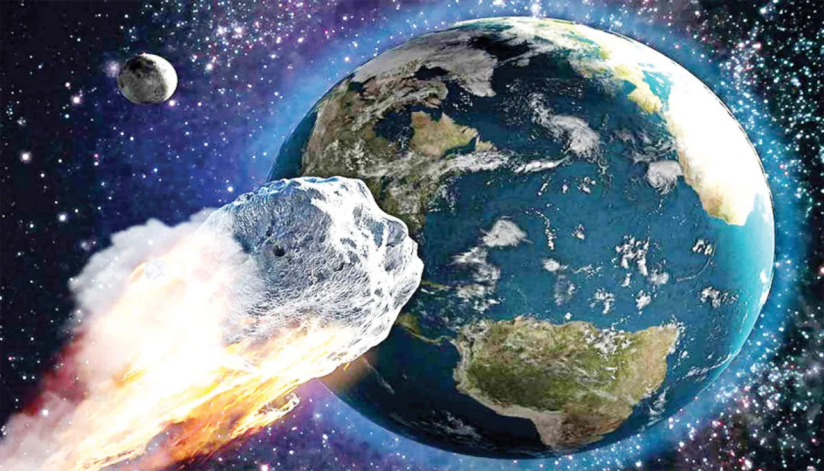 The killer asteroid is coming