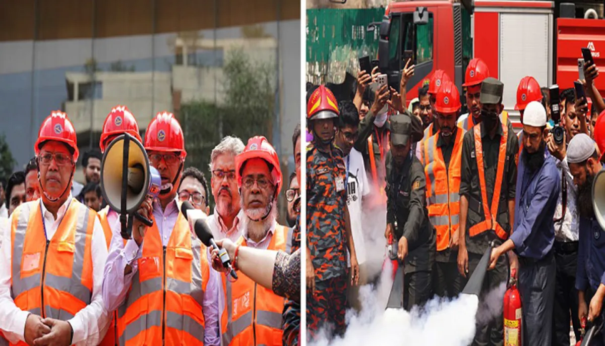 Nsu conducts fire drill in collaboration with fire service