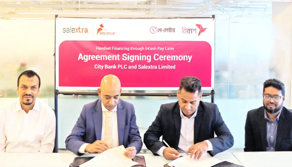 Bkash partners with city bank salextra to offer handset financing