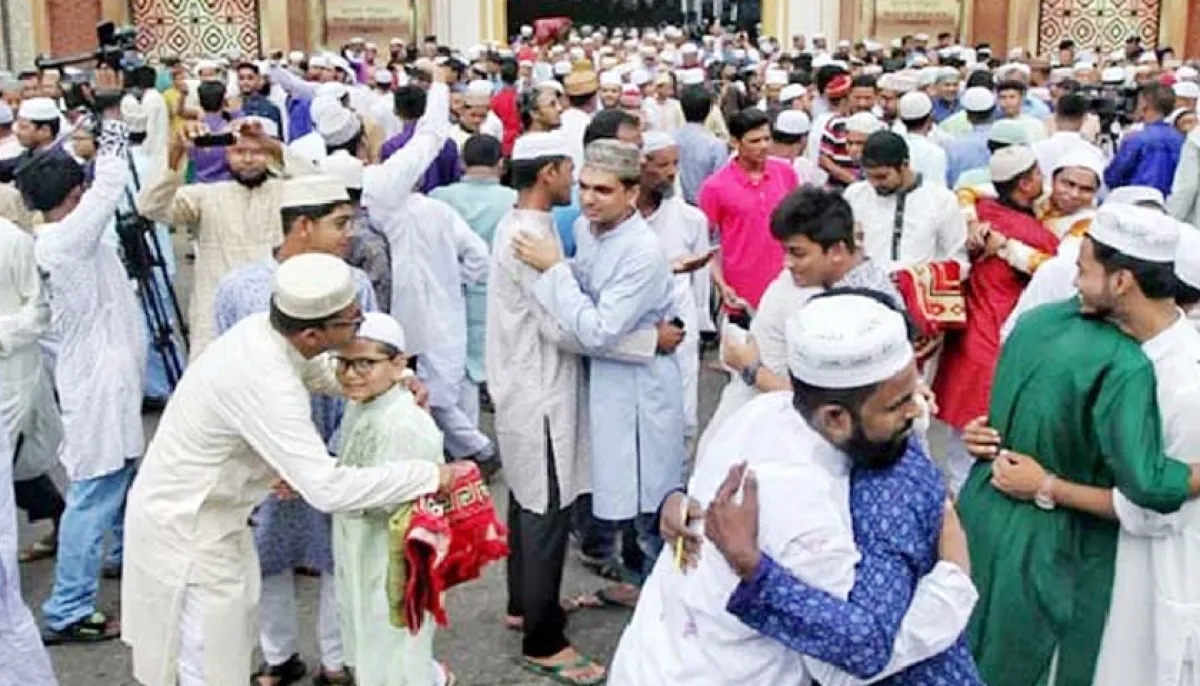 Eid celebrations in the areas of the country tomorrow along with saudi arabia