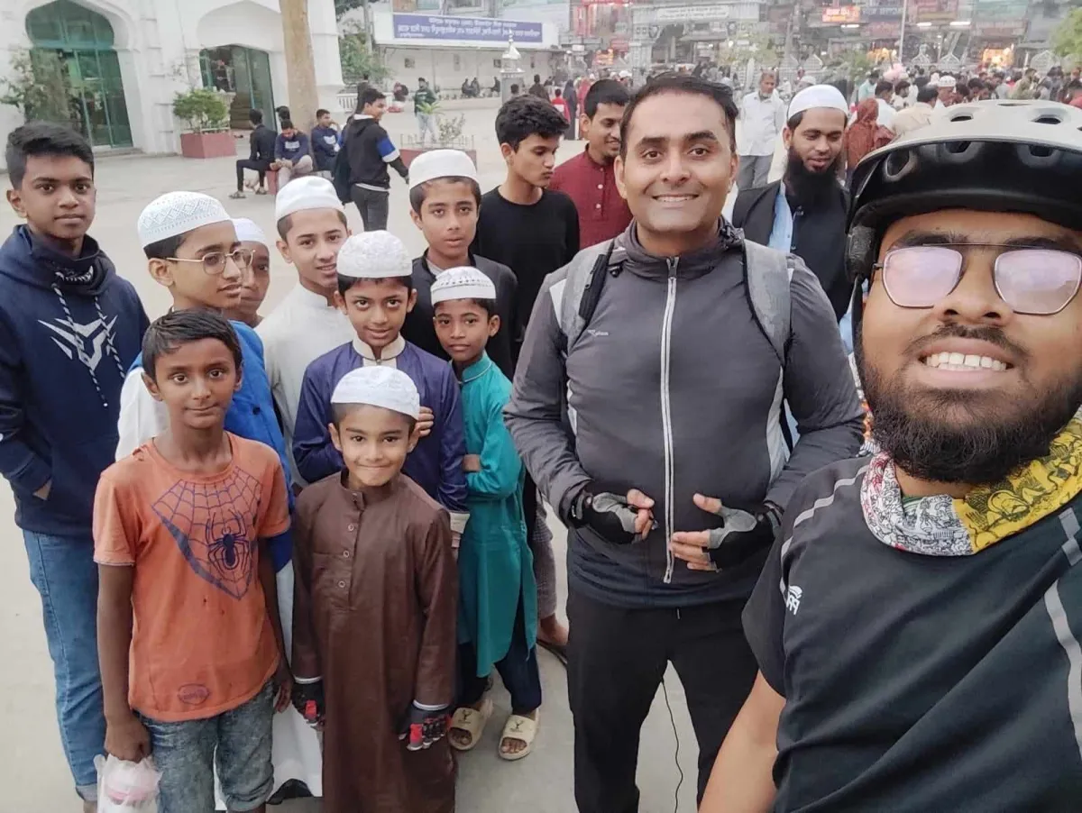 Cycled across Bangladesh