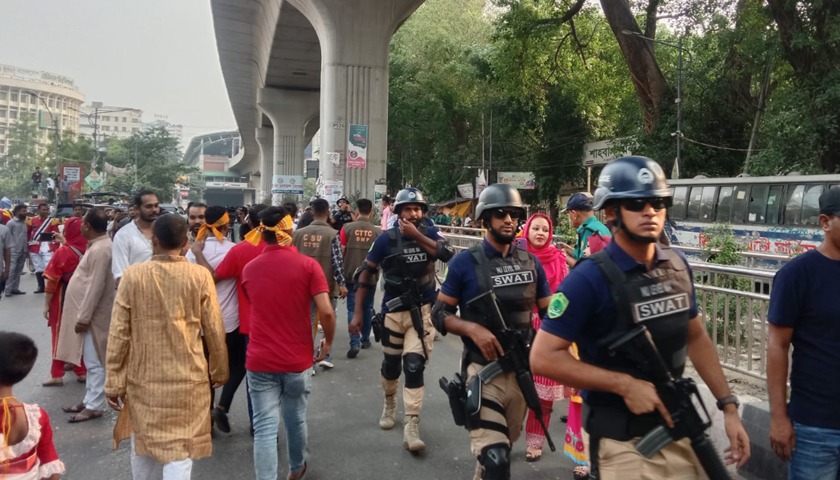 ঢাবি এলাকা ঘিরে কঠোর নিরাপত্তা | বিশ্ববিদ্যালয় নিউজ 