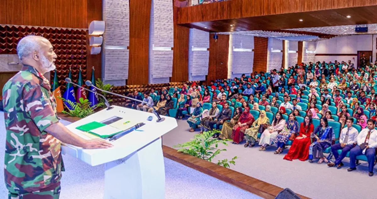 Freshers reception held at bup