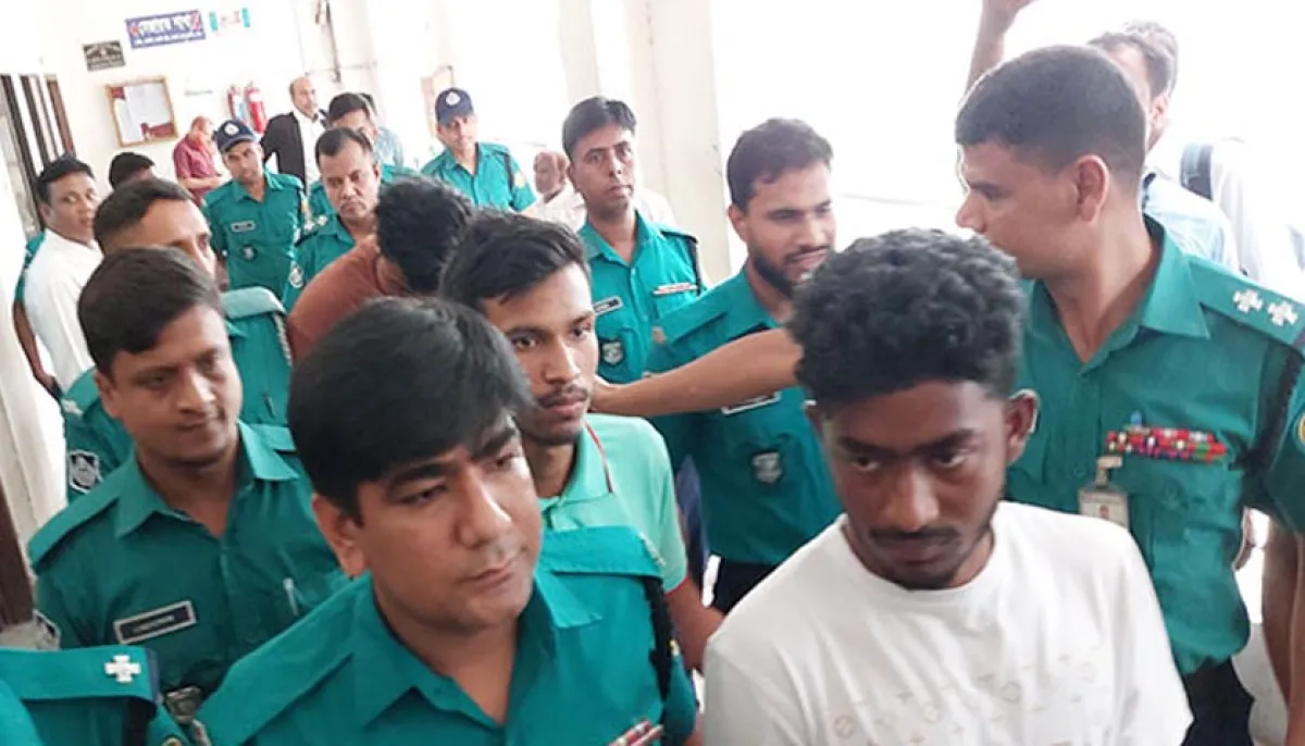 3 accused on 7 day remand
