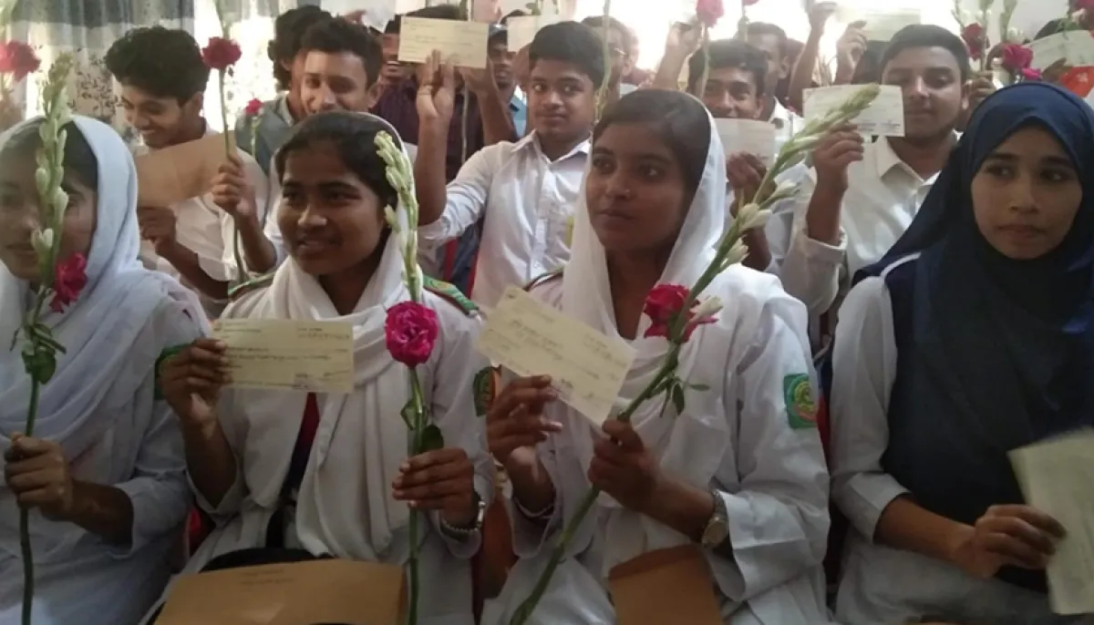 Scholarships awarded to meritorious students in netrakona