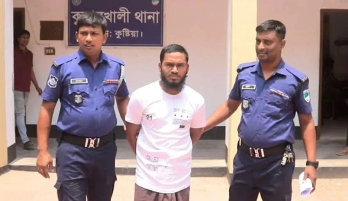 Madrasa teacher arrested on charges of sexual assault in kushtia
