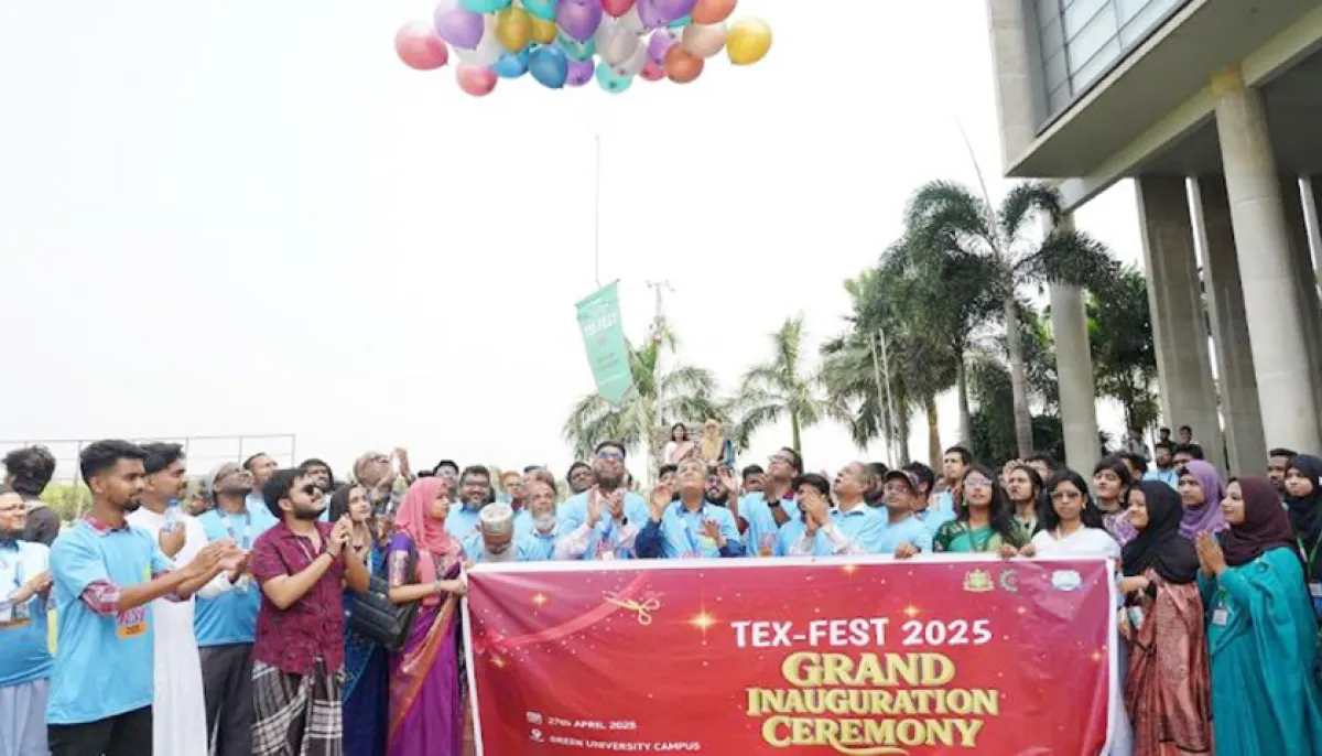 Tex fest 2025 celebrated at green university