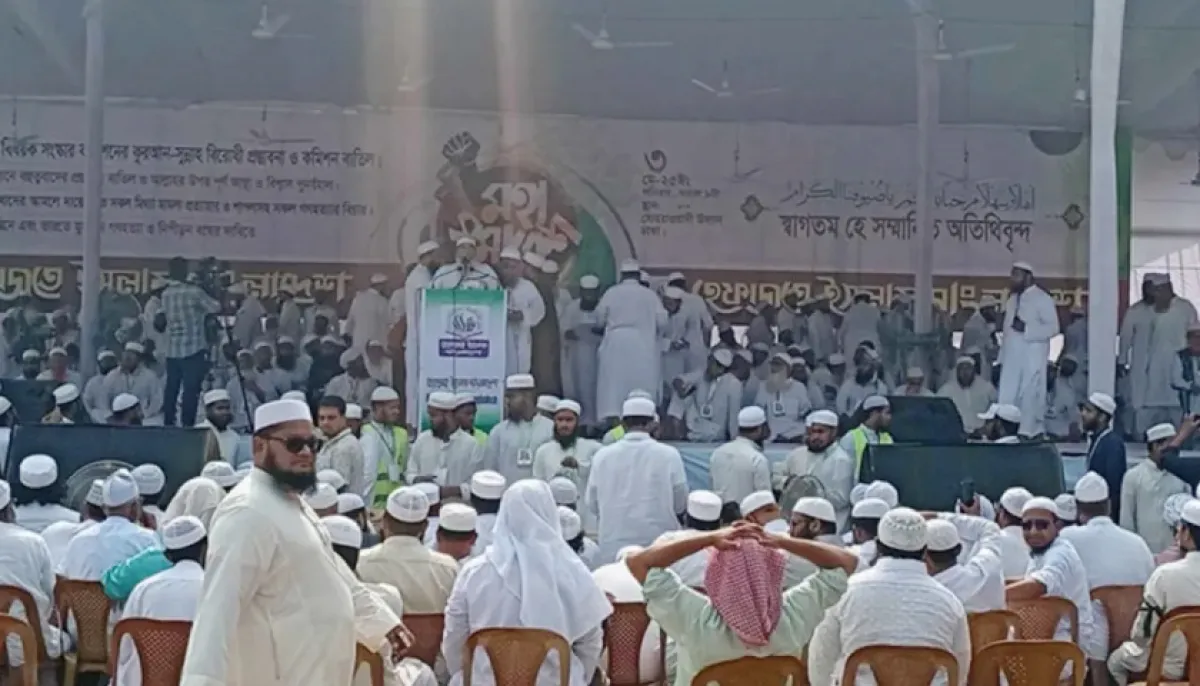 ছবিতে হেফাজতের মহাসমাবেশ