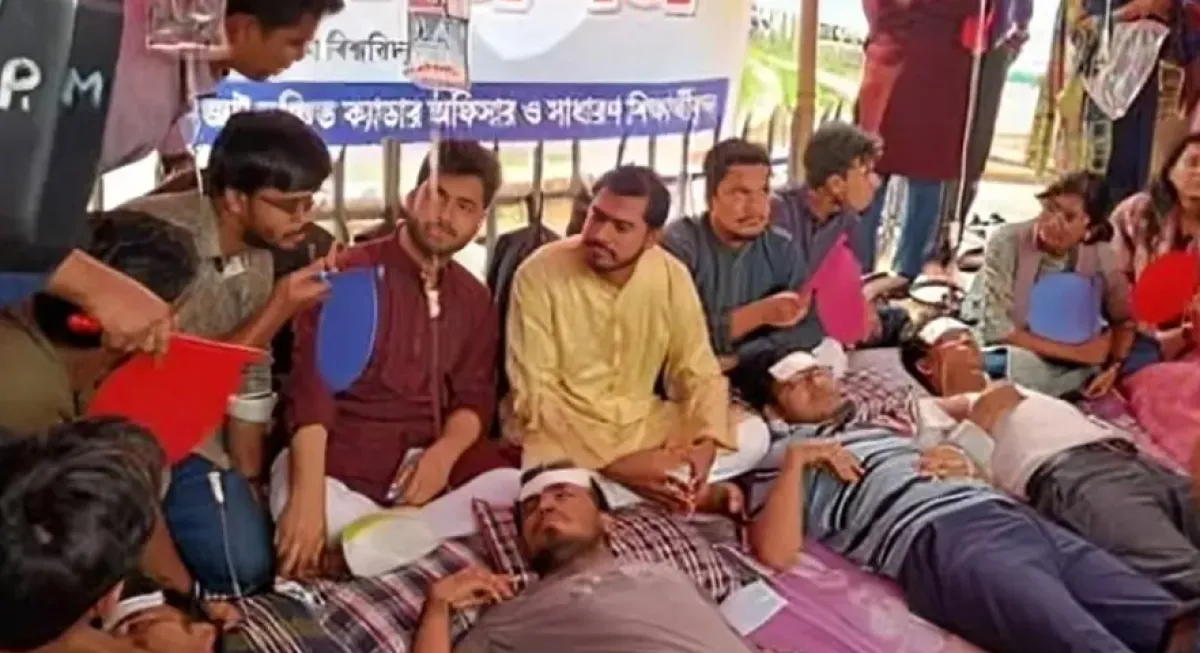 Nur expresses solidarity with bcs gazette deprived hunger strike