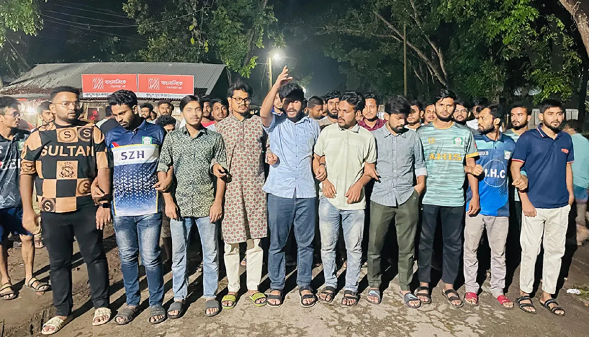 Protest in eb against terrorist attack on hasnat
