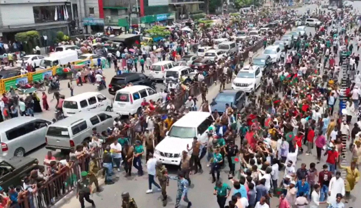 Khaleda zia on the path to feroza