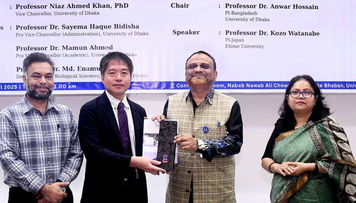 Du to lead two intl research projects worth tk 100 cr
