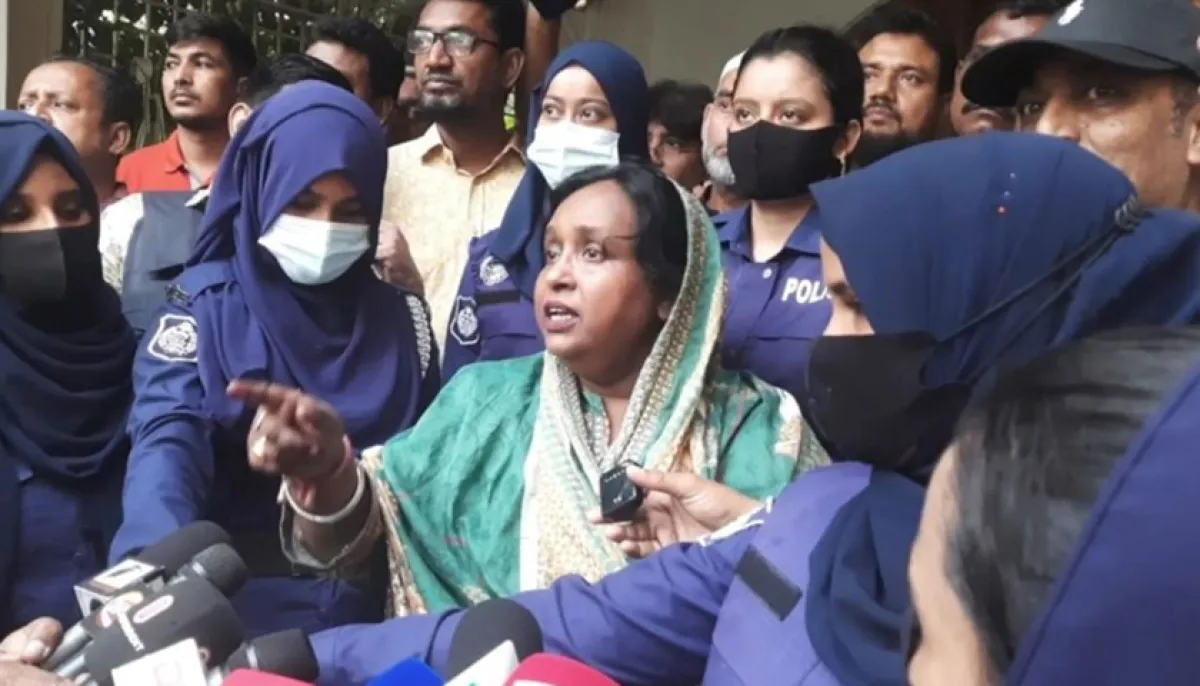 Former narayanganj mayor ivy arrested after overnight tension