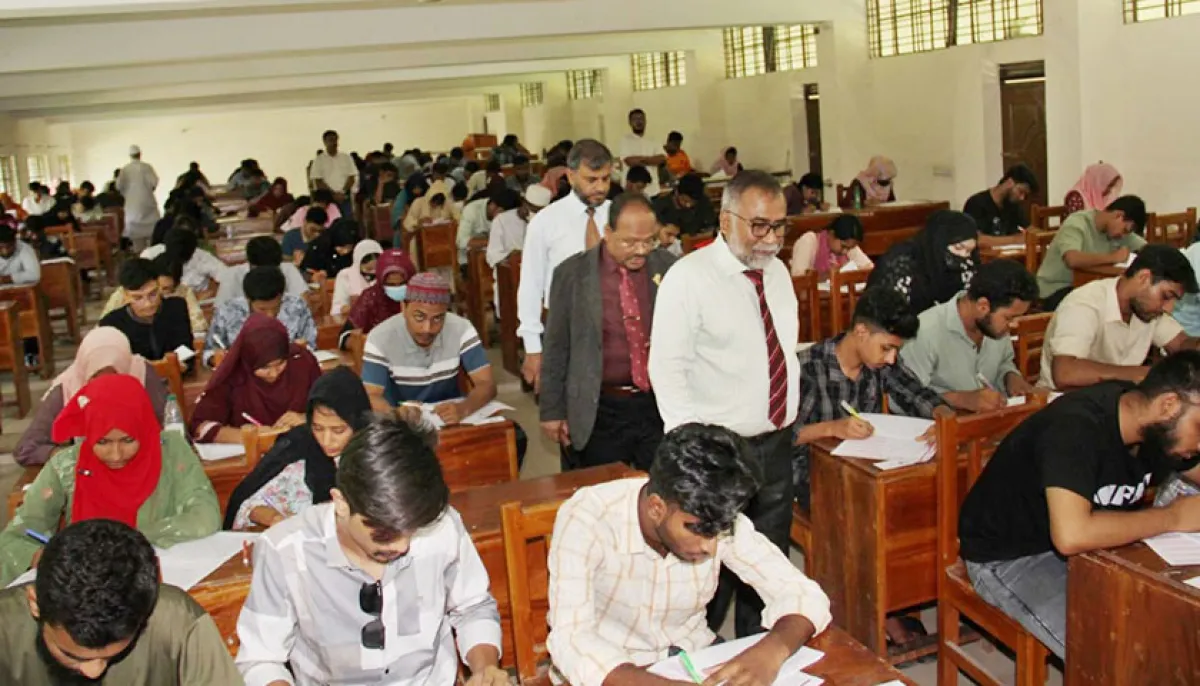 9 percent absent in ius group a unit admission test