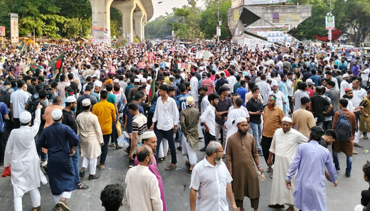 শাহবাগ ব্লকেড ছাত্র-জনতার