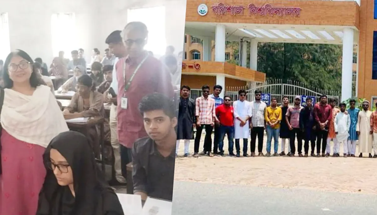 Vice chancellor not allowed to enter bobby center for guchcha exam