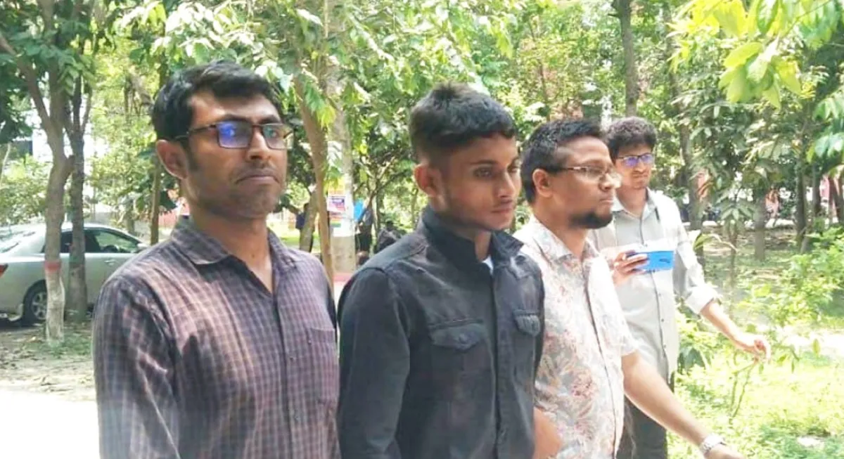 A ninth grade passer was caught giving a proxy for the admission test