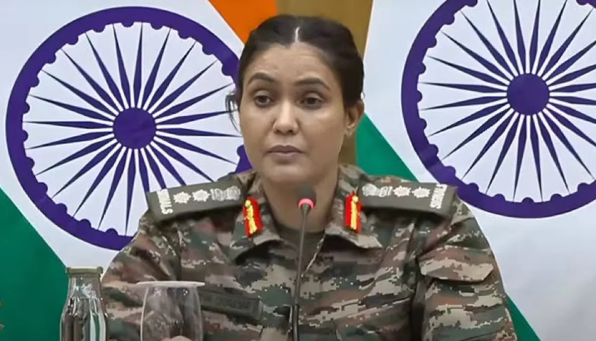 ভারতীয় সেনাবাহিনীর কর্নেল সোফিয়া কুরেশি। ছবি : সংগৃহীত