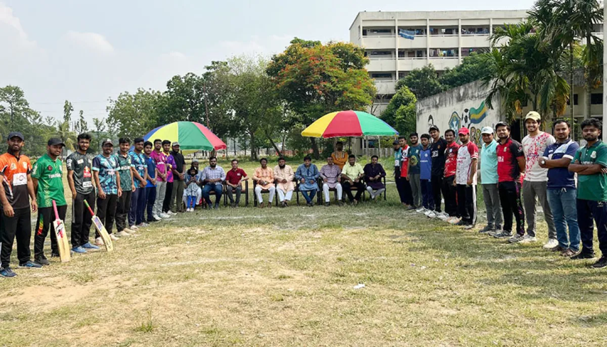 Cricket tournament inaugurated in shekruvi