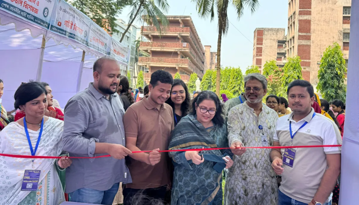 ঢাবি ছাত্রদলের উদ্যোগে ফ্রি মেডিক্যাল ক্যাম্প