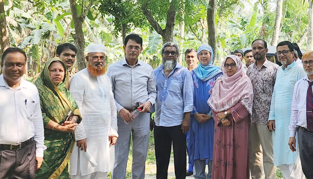 Freshers at kishoreganj teachers training college