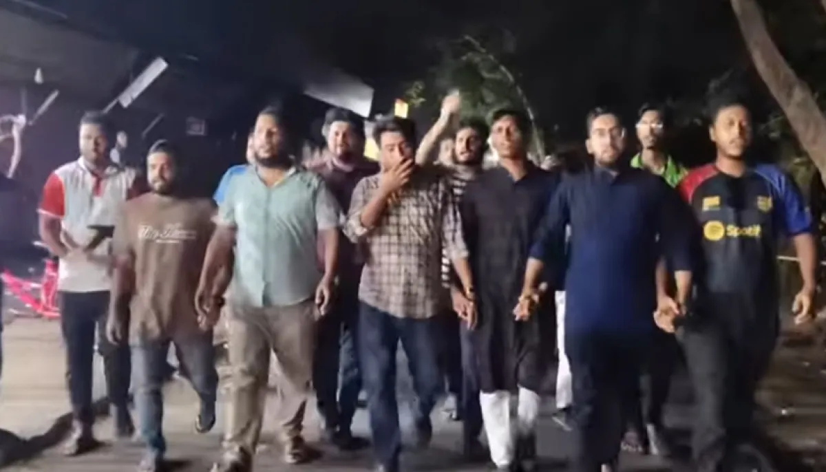 Awami league activities banned joyous procession at ju