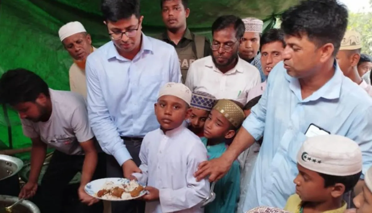The wedding was canceled and food was sent to the orphanage