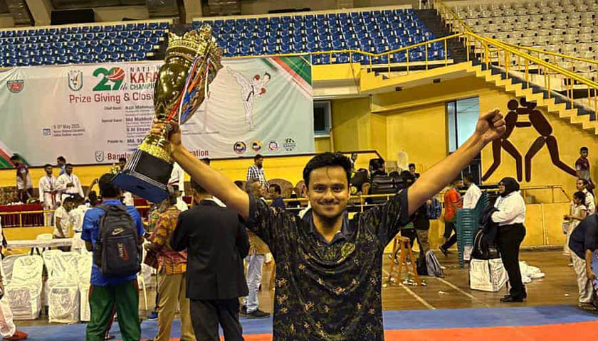 জাতীয় কারাতে প্রতিযোগিতায় জবির দুই শিক্ষার্থীর স্বর্ণপদক | বিশ্ববিদ্যালয় নিউজ 