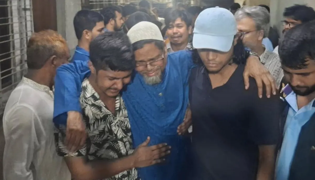 Du student samy family and classmates are unable to accept his death