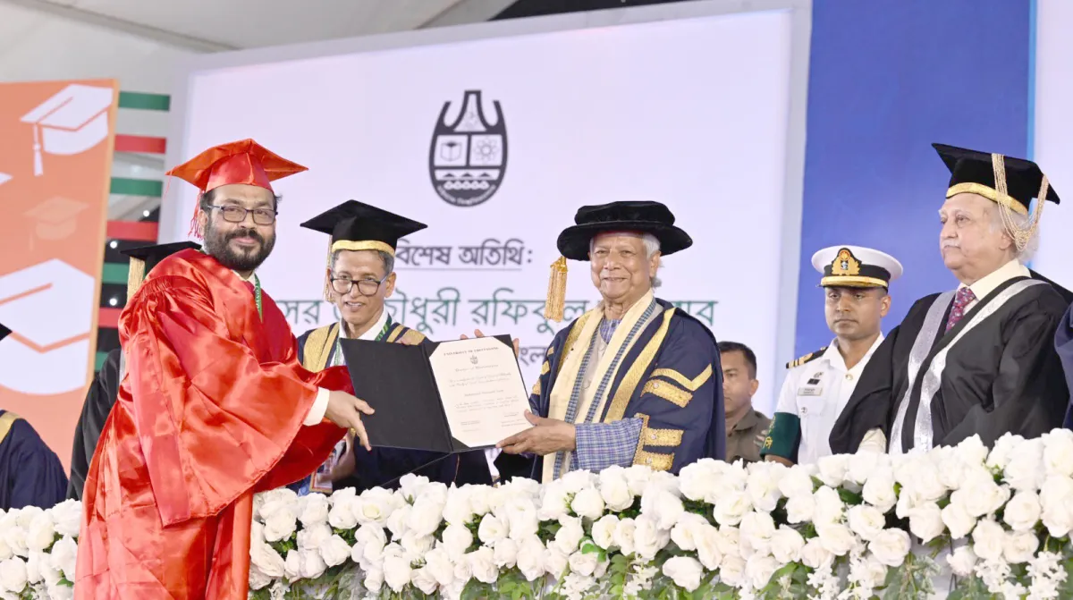 Chittagong universitys cu fifth convocation in pictures