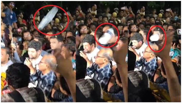 উপদেষ্টা মাহফুজকে লক্ষ্য করে বোতল নিক্ষেপ, ‘ভুয়া ভুয়া’ স্লোগান | বিশ্ববিদ্যালয় নিউজ 
