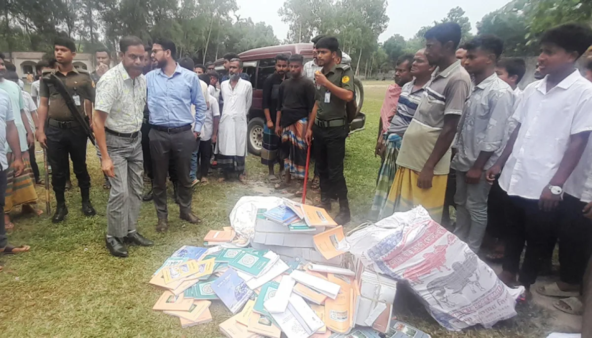 Truck with government books seized headmaster absconding
