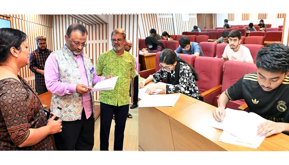 Du technology unit admission test held
